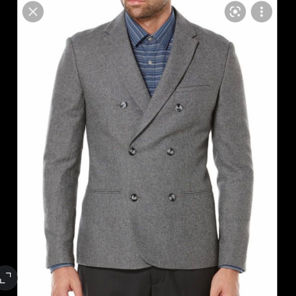 Original Penguin Gray Wool Blazer